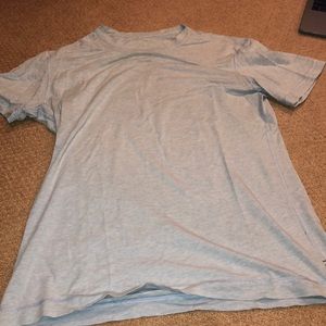 light grey/blue lululemon T-Shirt